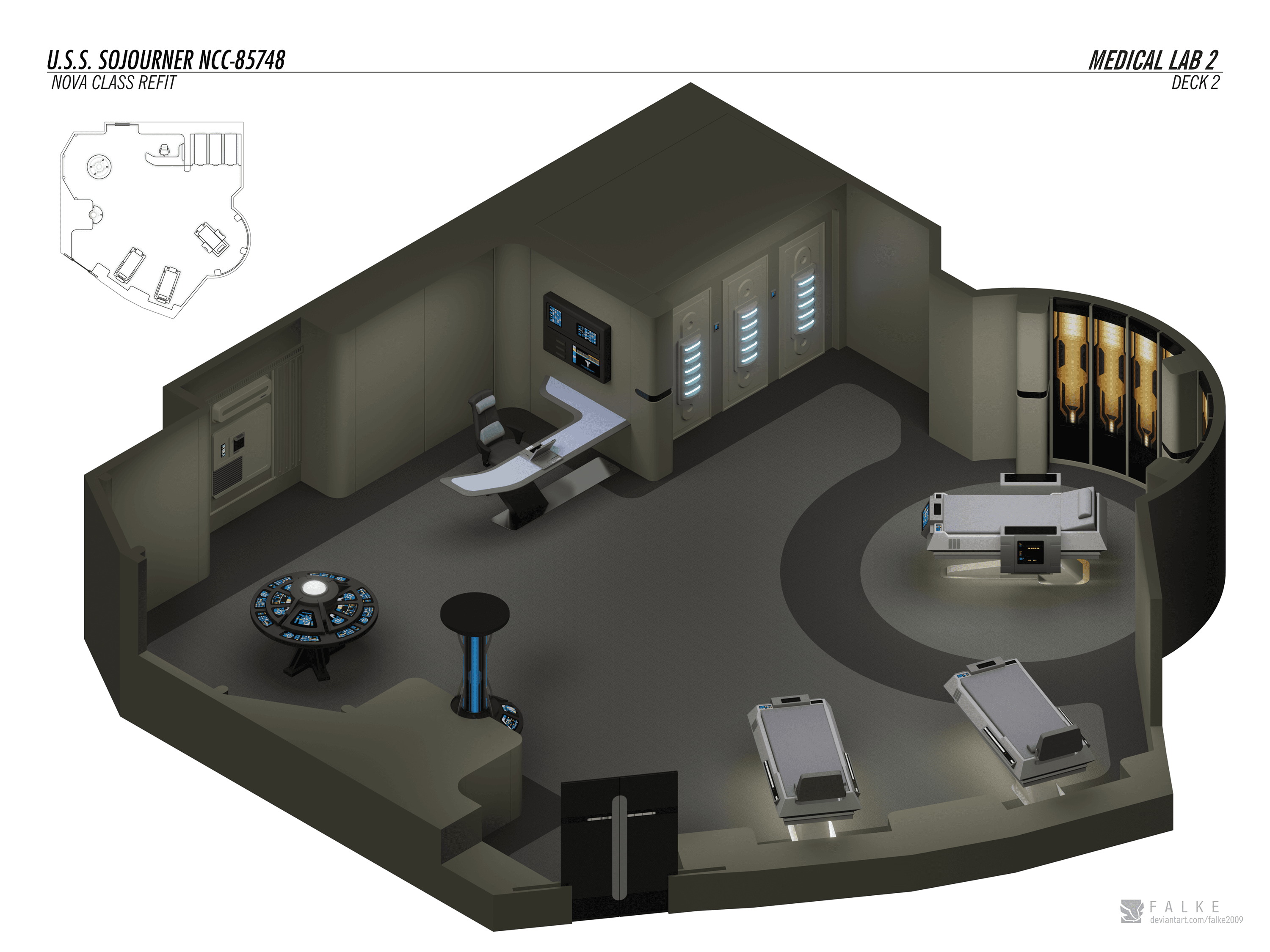 Sickbay Medical Lab 1