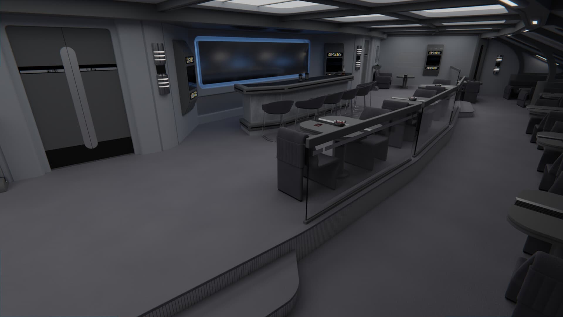 Aft Observation Lounge / "Debbie's Diner" 2