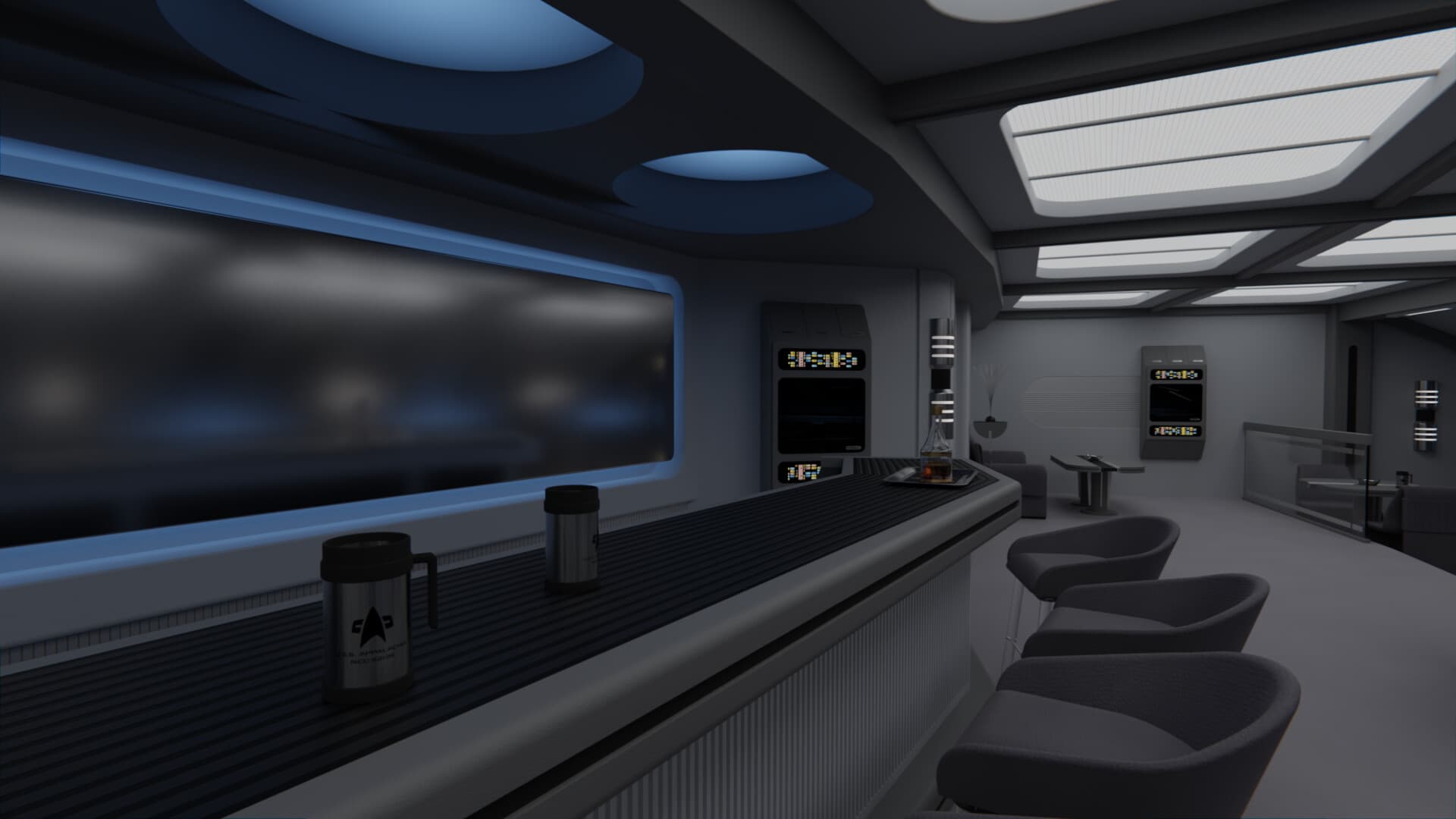 Aft Observation Lounge / "Debbie's Diner" 4