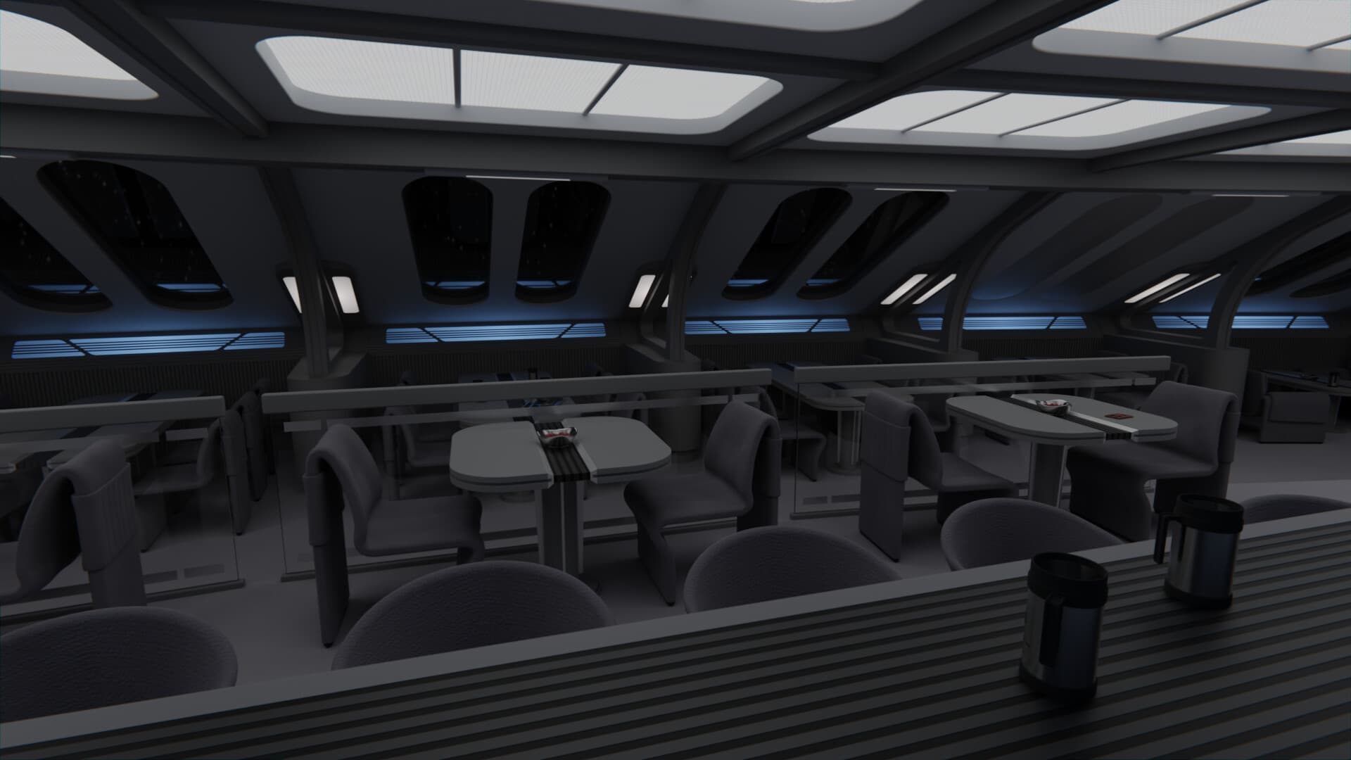 Aft Observation Lounge / "Debbie's Diner" 5
