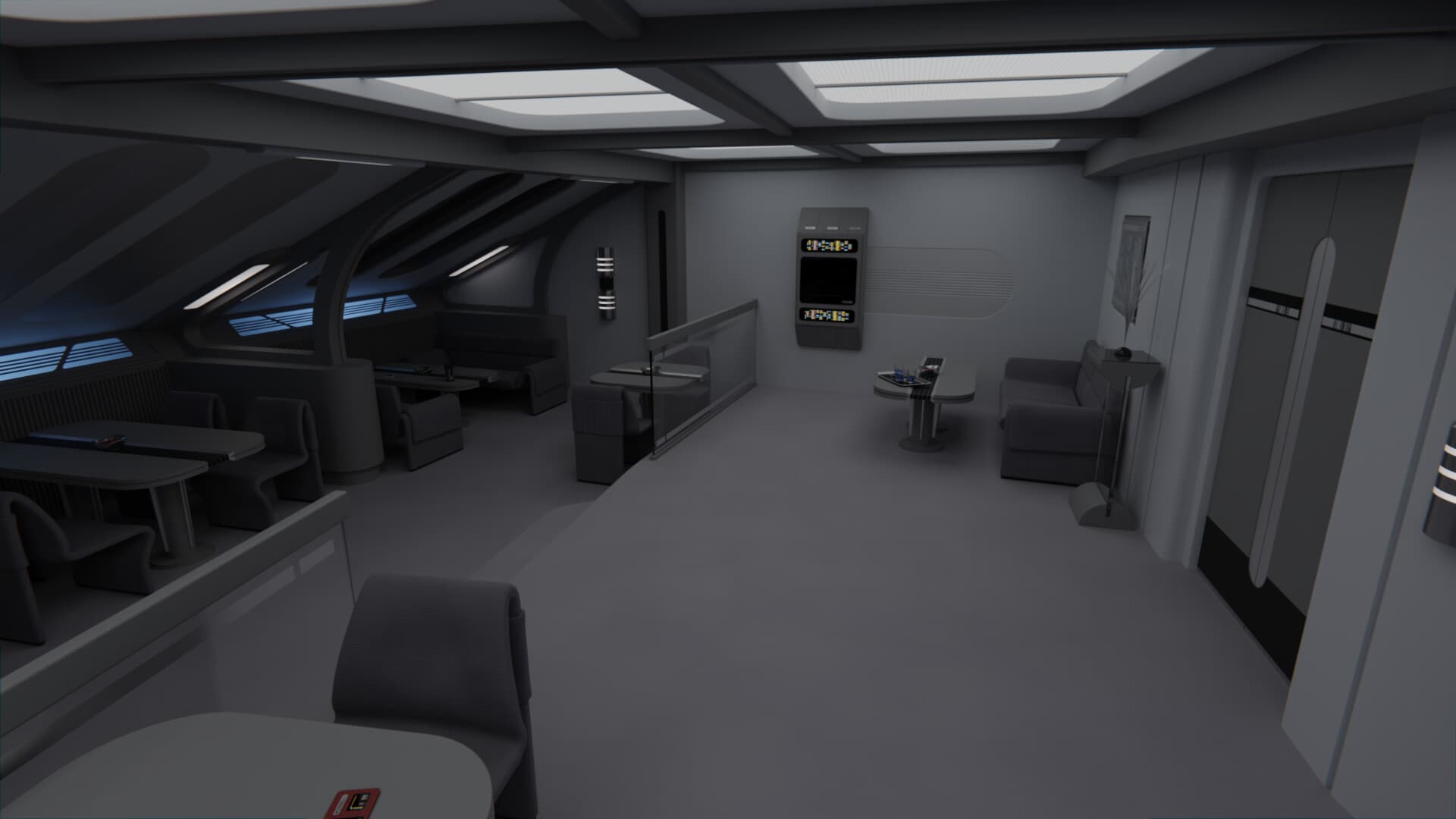 Aft Observation Lounge / "Debbie's Diner" 6