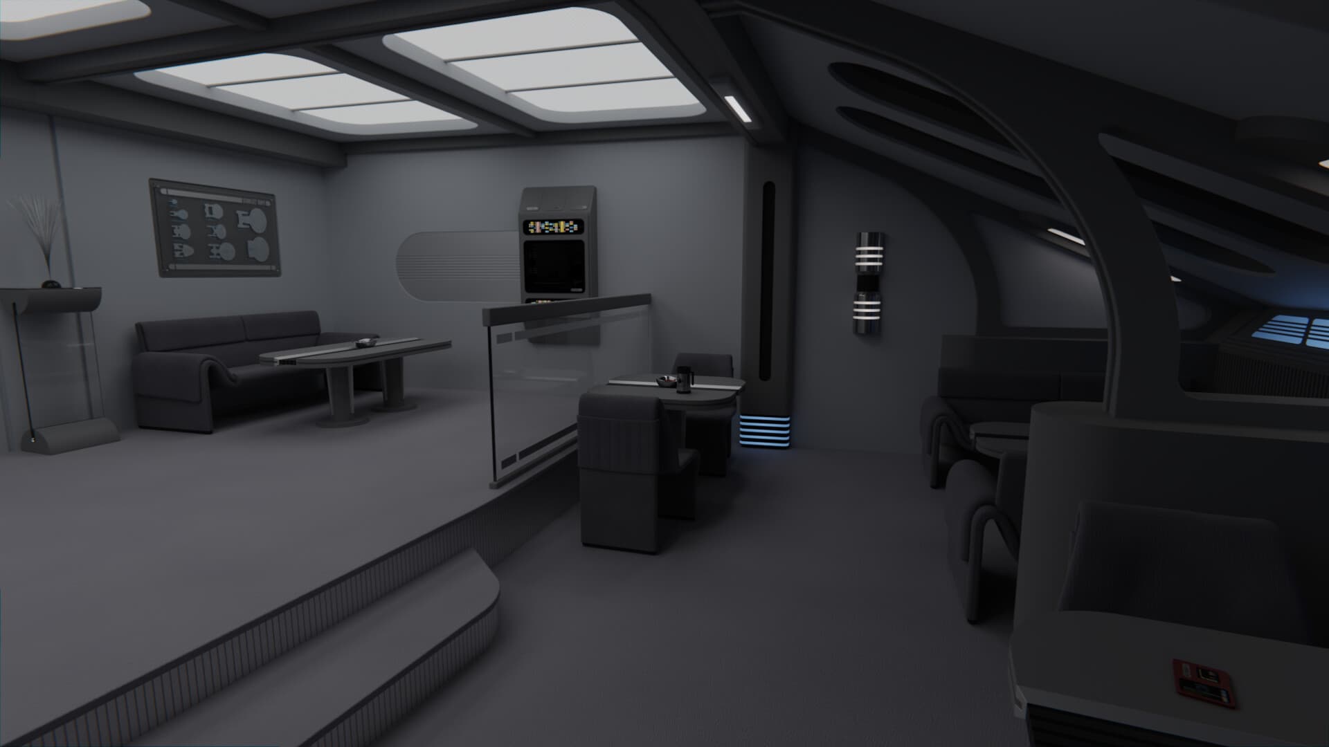 Aft Observation Lounge / "Debbie's Diner" 8
